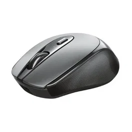 Trust Zaya Ratón Inalámbrico Óptico RF 2.4GHz 1600 DPI 4 Botones Batería Recargable USB Tipo-C Negro - 23809